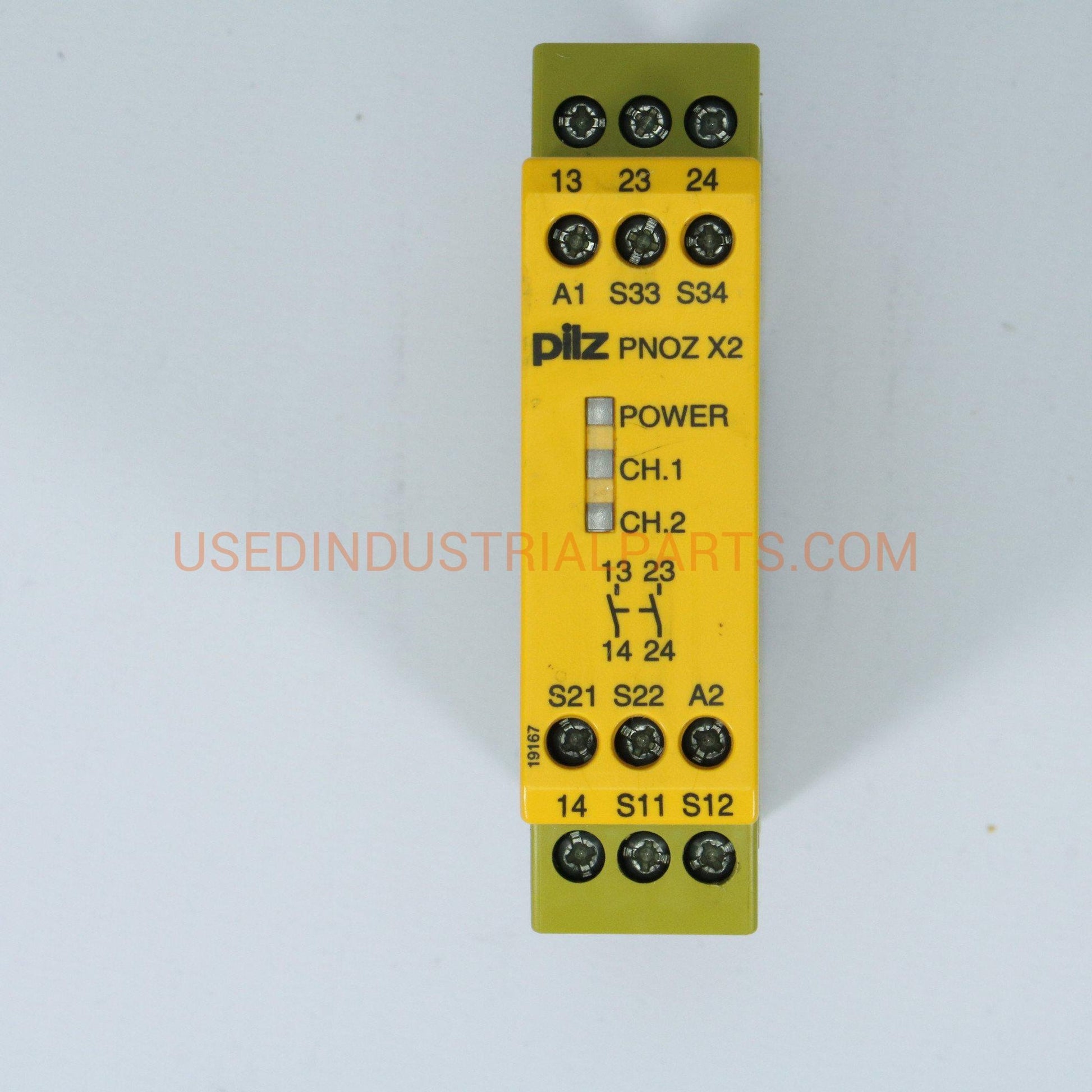 PILZ PNOZ X2 24VAC/DC 2n/o 774303-Electric Components-AA-01-05-Used Industrial Parts