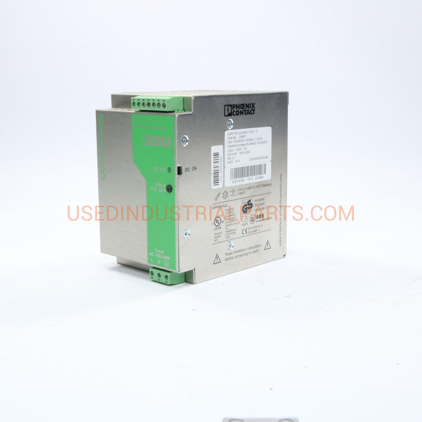 Phoenix Contact Quint PS-100 293881 Power Supply-Power Supply-AB-02-07-Used Industrial Parts