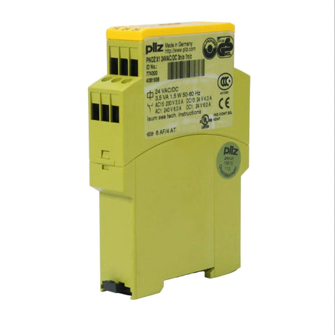 Pilz PNOZ X1 24VAC/DC 3n/o 1n/c 774300-Safety Relay-AA-01-05-6152422079066-Used Industrial Parts