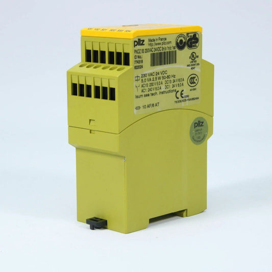 Pilz PNOZ X3 230VAC 24VDC 3n/o 1n/c 1so 774318-Electric Components-AA-01-05-6152422086071-Used Industrial Parts