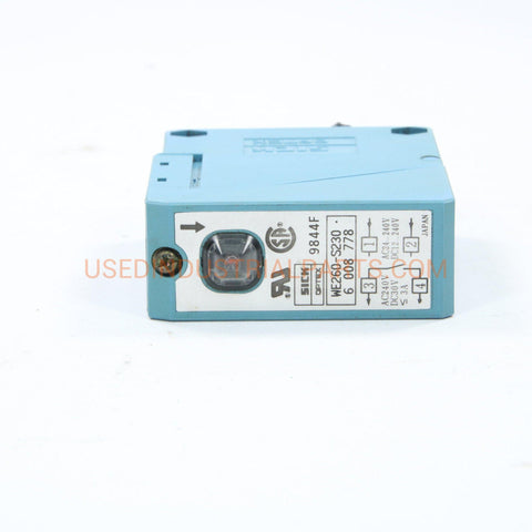 Image of SICK WE260-S230 Optex Photoelectric Sensor-Electric Components-AB-02-06-Used Industrial Parts
