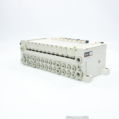 SMC Valve Block 12 station-Pneumatic-Used Industrial Parts