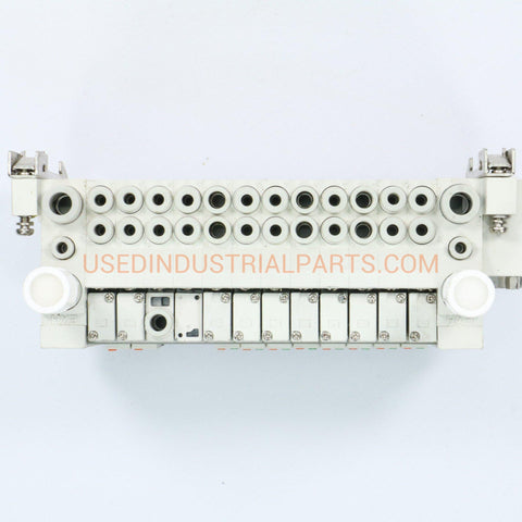 Image of SMC Valve Block 12 station VQ serie-Pneumatic-DA-03-07-Used Industrial Parts