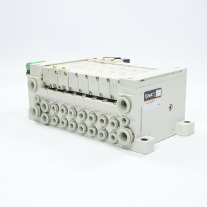 SMC Valve Block 8 station-Pneumatic-Used Industrial Parts