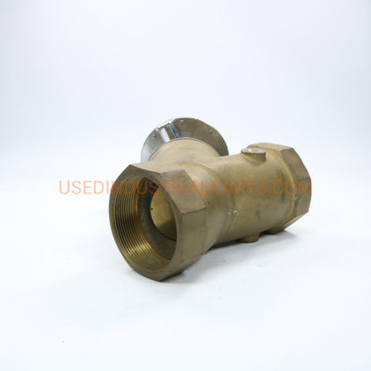 Schubert&Salzer 100 001-65 Angeld Brass Valve-Industrial-DB-01-05-Used Industrial Parts