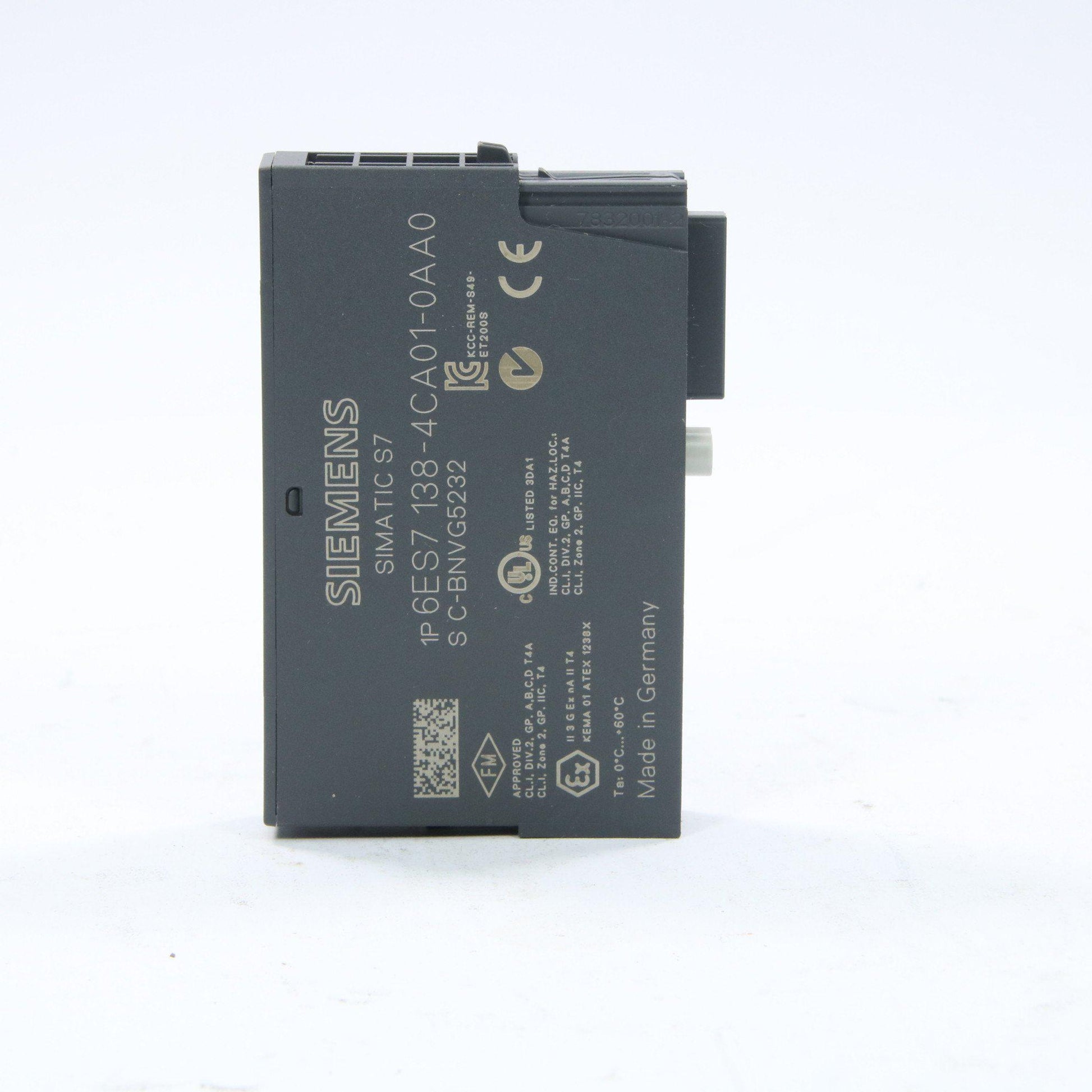 Siemens 6ES7 138-4CA01-0AA0 Power Module-Power Module-Used Industrial Parts