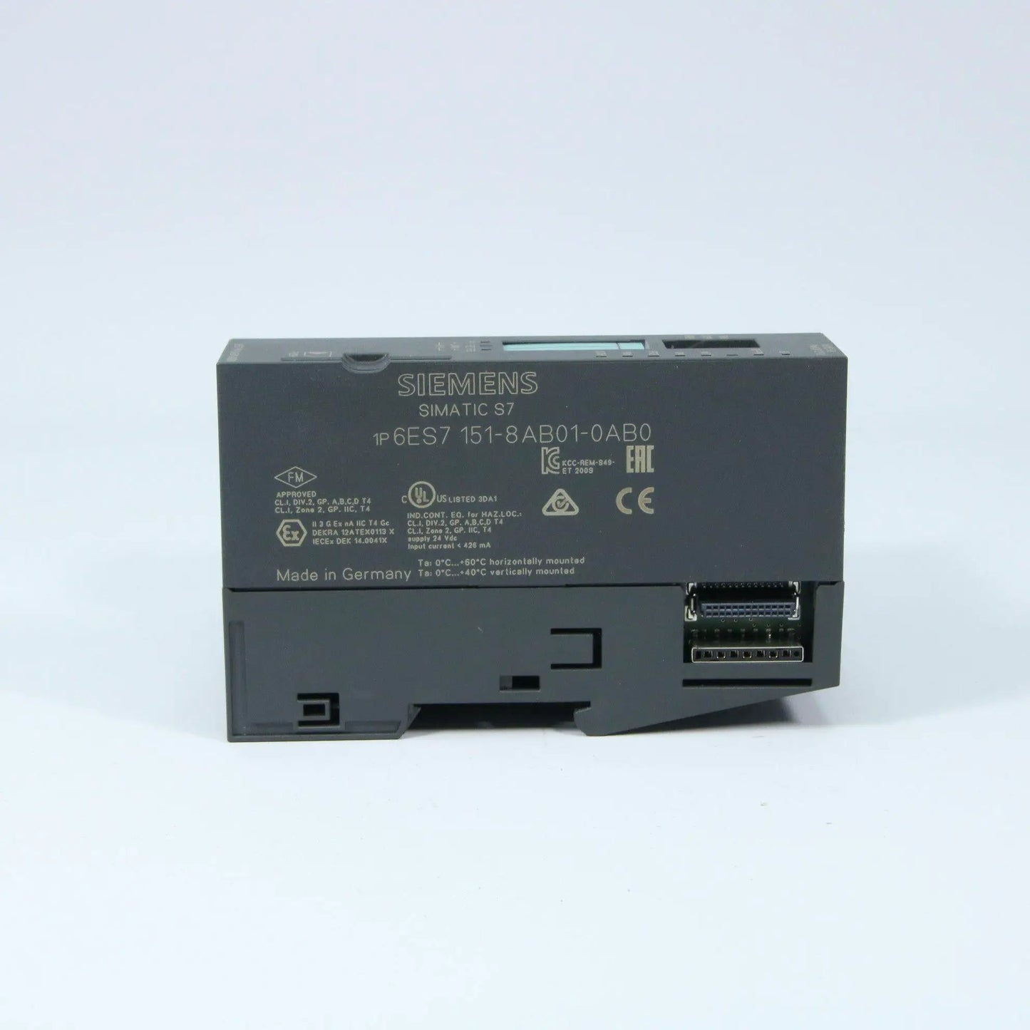 Siemens 6ES7 151-8AB01-0AB0 IM151-8 PN/DP CPU-CPU-Used Industrial Parts
