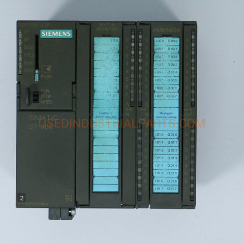 Image of Siemens 6ES7 314-6CF02-0AB0-PLC-AB-01-05-Used Industrial Parts