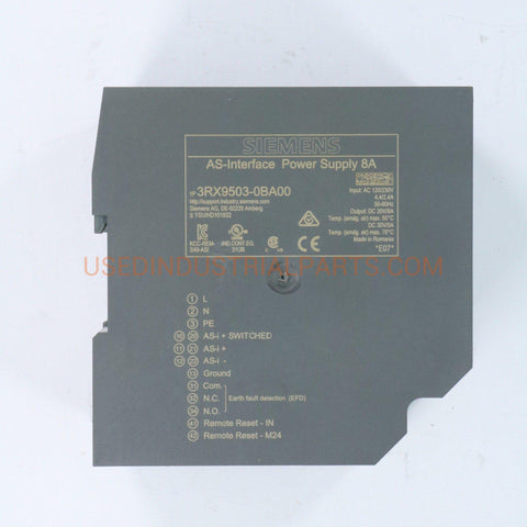 Image of Siemens AS-I Power 3RX9503-0BA00 Power Supply-Power Supply-AB-01-07-Used Industrial Parts