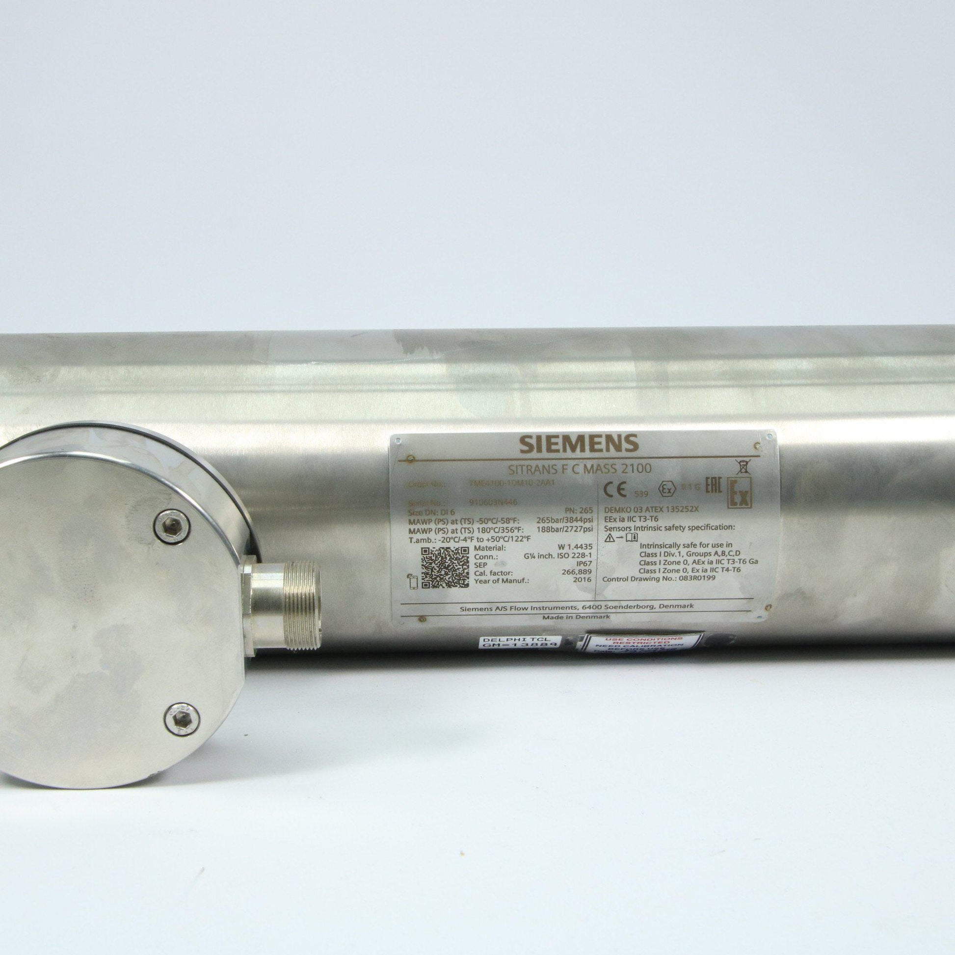 Siemens FC mass 2100 7ME4100-1DM10-2AA1-Sensor-Used Industrial Parts