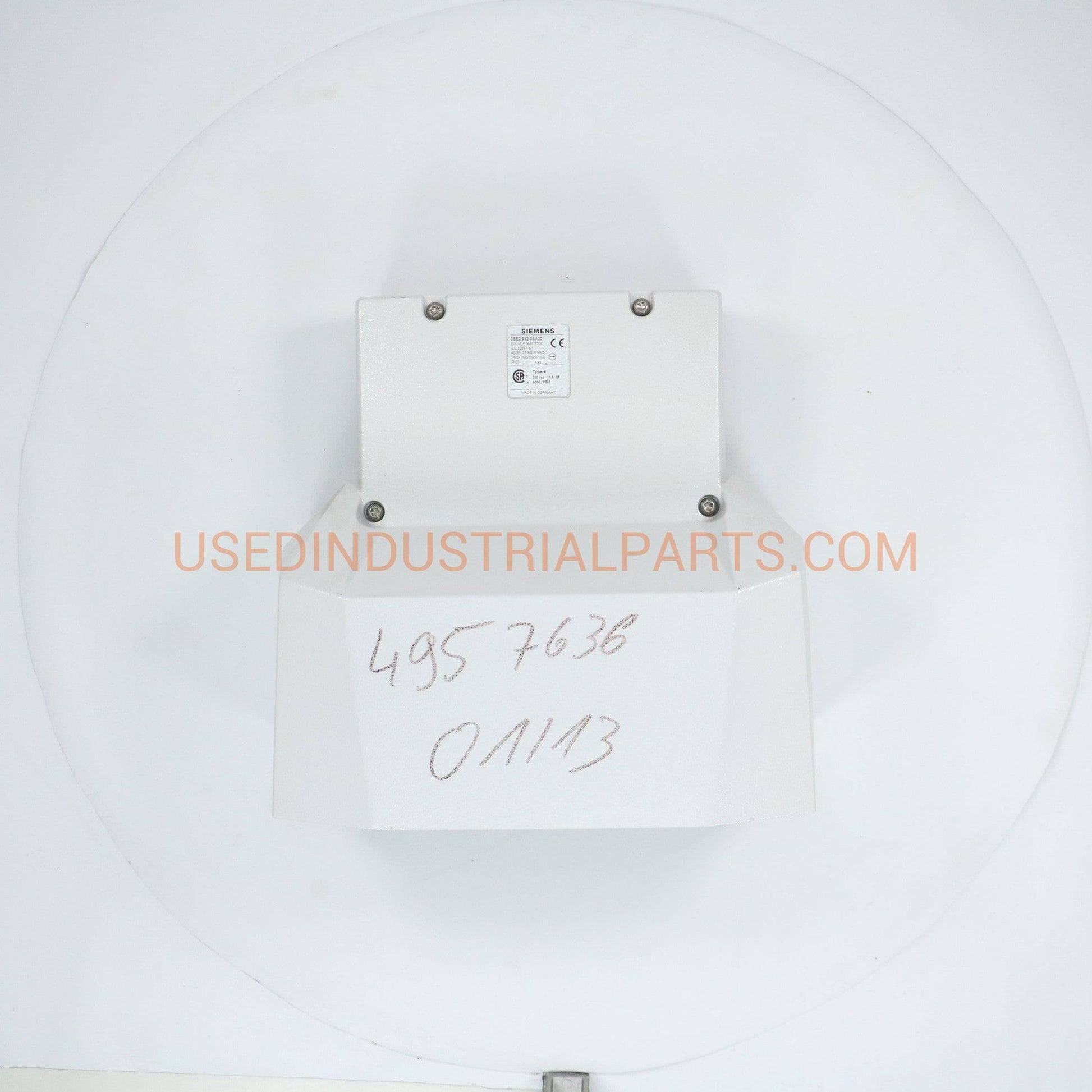 Siemens Foot switch 3SE2-9321-AA20-Electric Components-AA-01-01-Used Industrial Parts