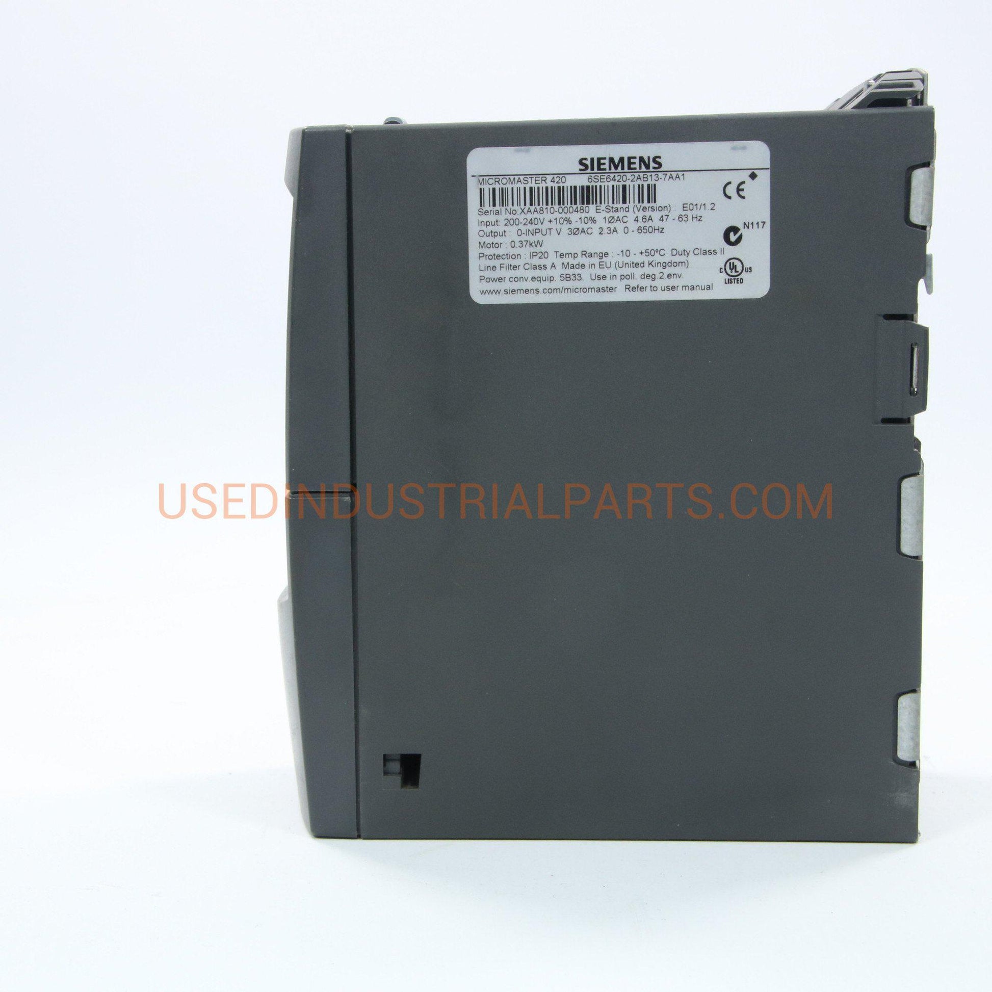 Siemens Micromaster INVERTER 420 6SE6420-2AB13-7AA1-Inverter-AA-05-08-Used Industrial Parts