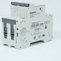 Interruttore automatico miniatura Siemens 400 V 6kA, 2 poli, C, 6 A, D=70 mm