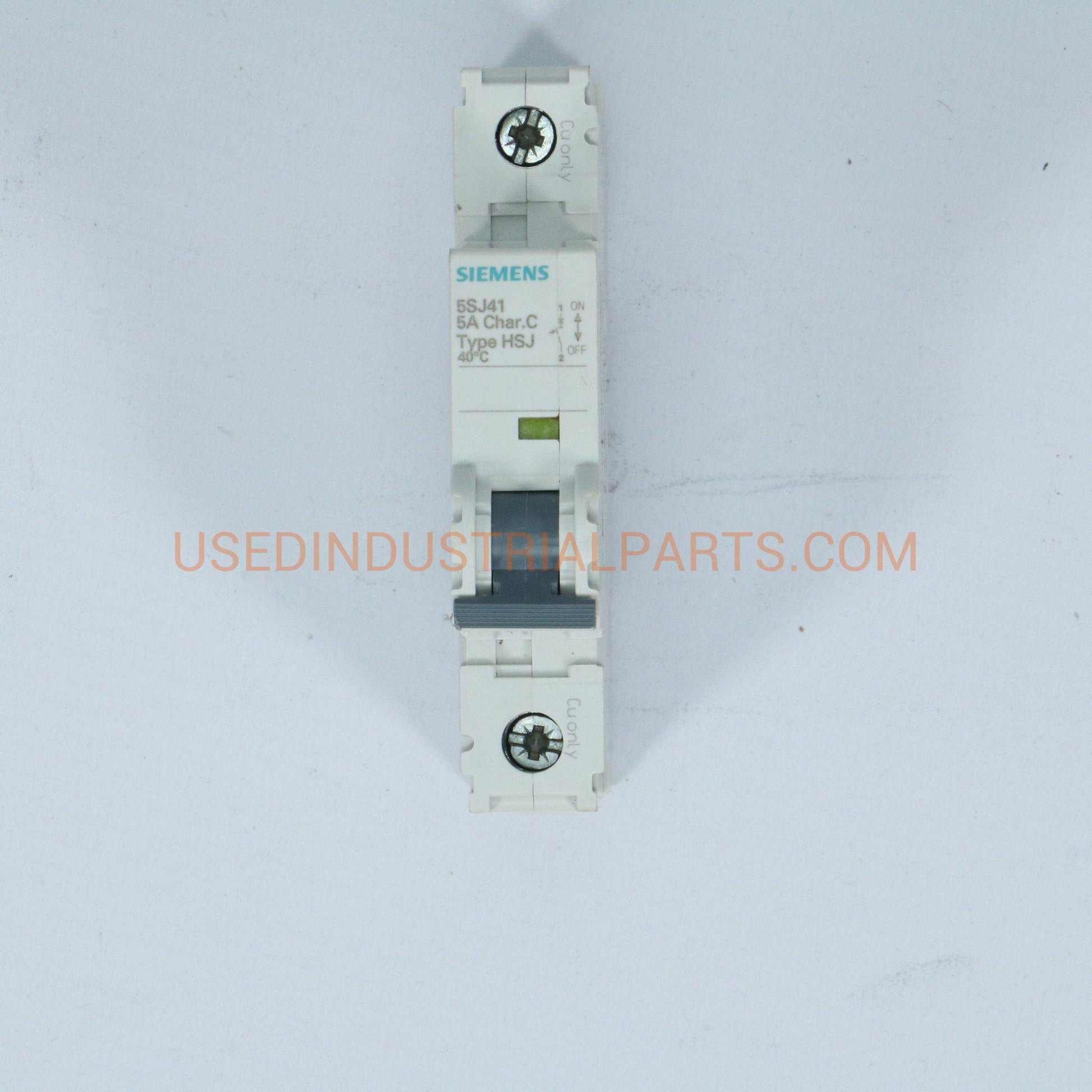 Siemens Miniature circuit breaker 5SJ41 5A-Electric Components-AA-01-06-Used Industrial Parts