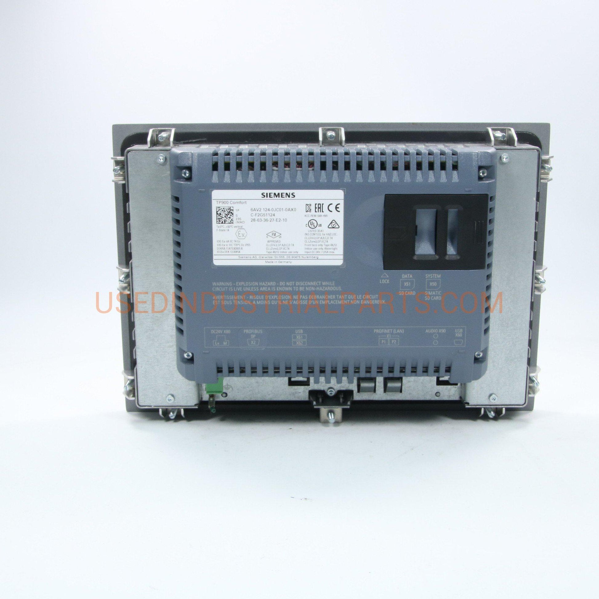 Siemens Simatic HMI TP 900 Comfort 6AV21240JC010AX0-Electric Components-AC-01-06-Used Industrial Parts