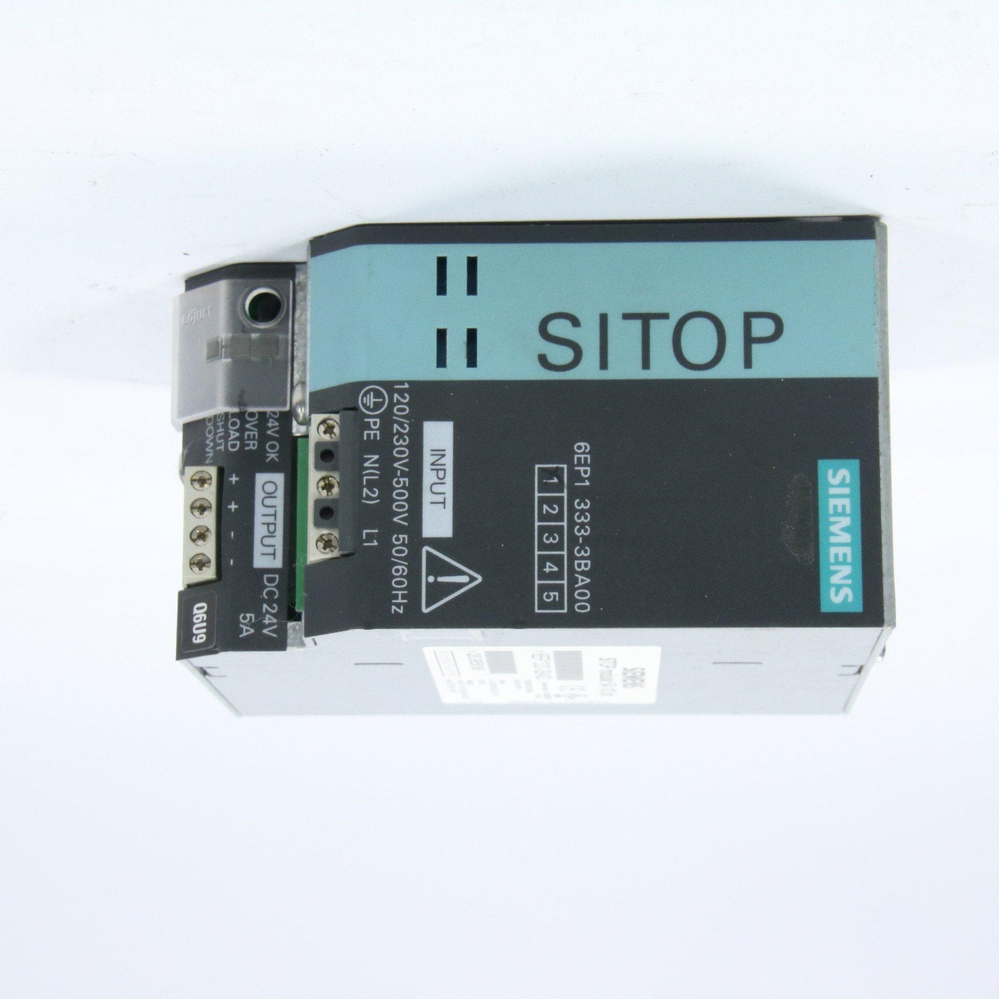 Siemens Sitop modular 6EP1333-3BA00 Power Supply-Power Supply-Used Industrial Parts