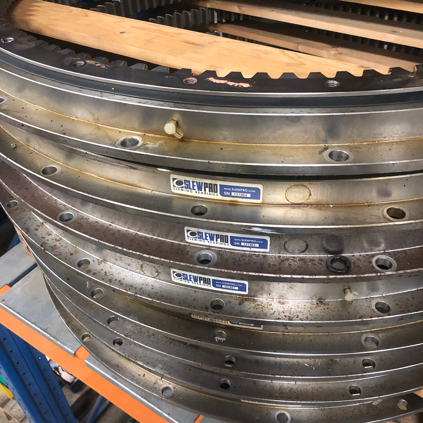 Slew pro Slewing ring Slewing Bearing 12001200-Bearing-Used Industrial Parts