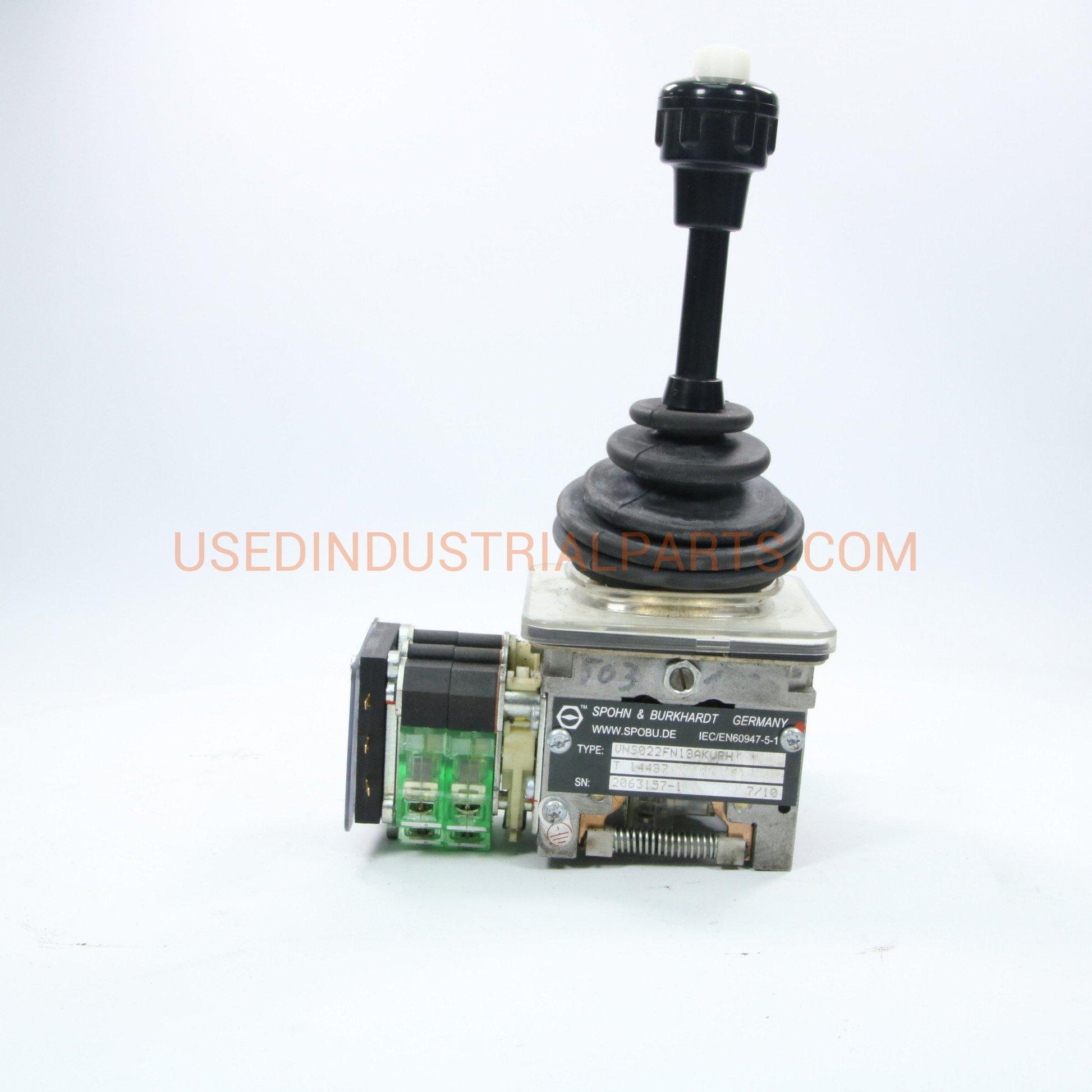 Spohn + Burkhardt Joystick VNS0 22FN18KVRH-Electric Components-CD-04-05-Used Industrial Parts