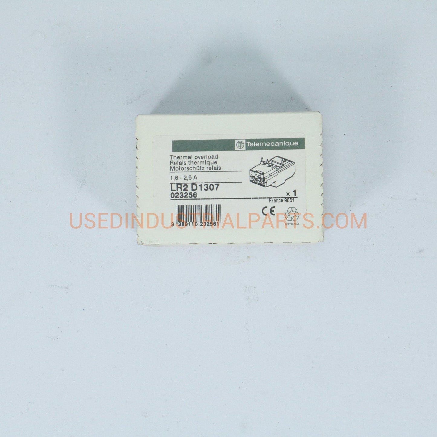 Telemacanique LR2D1307 Thermal Overload Relay-Electric Components-Used Industrial Parts