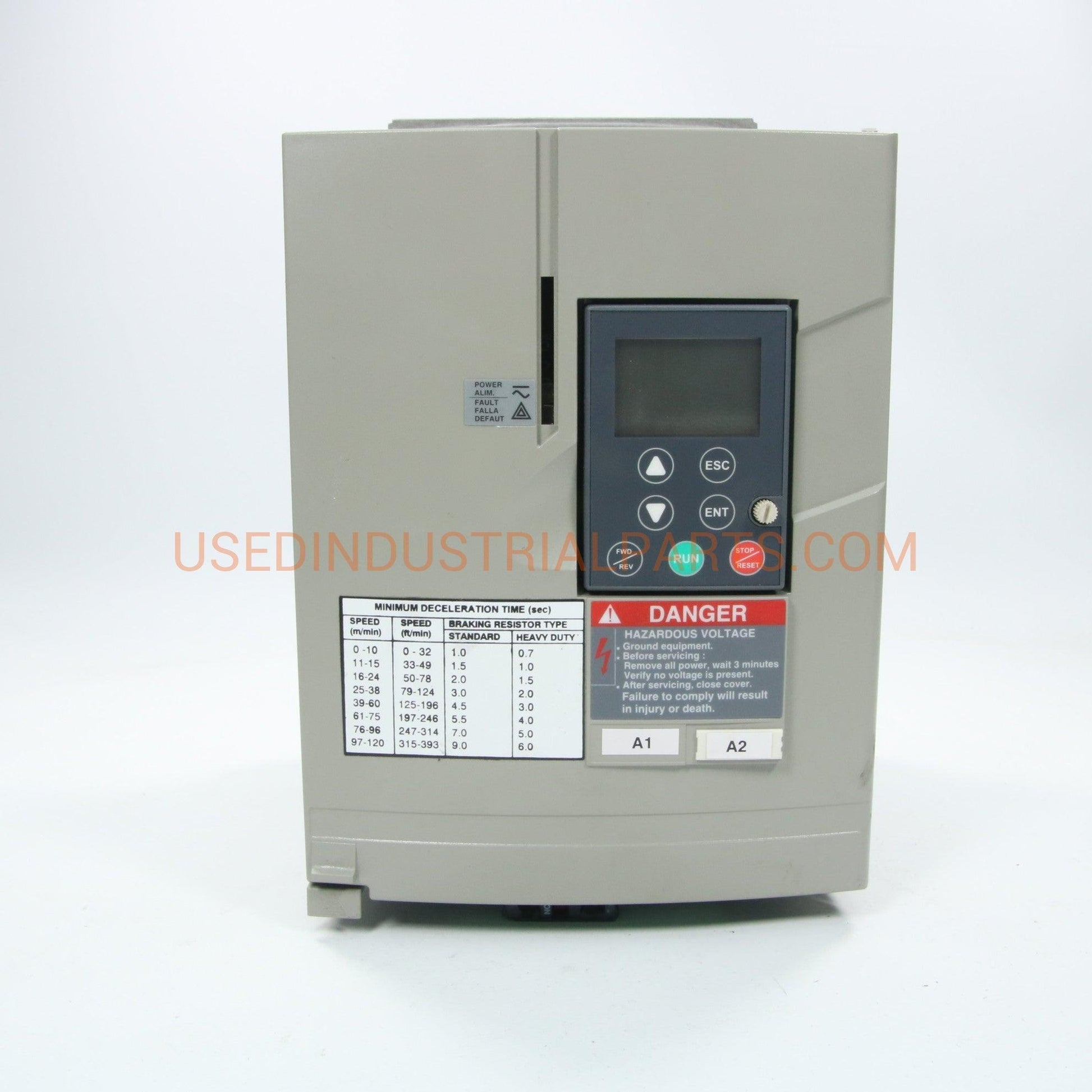 Telemecanique ATV58HU29N4 ADJUSTABLE VARIABLE SPEED DRIVE-Inverter-AA-06-08-Used Industrial Parts