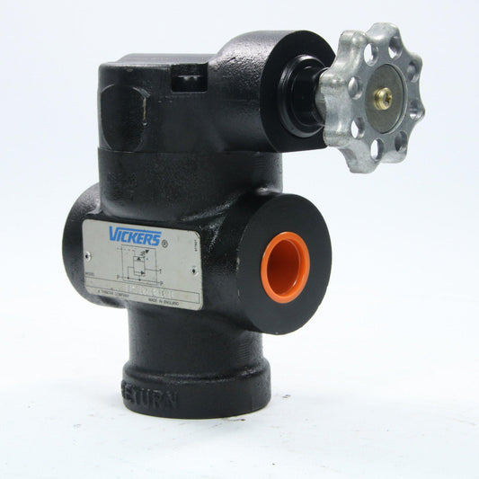 VICKERS ECT-06-B-10TB HYDRAULIC PRESSURE RELIEF VALVE-Hydraulic-Used Industrial Parts